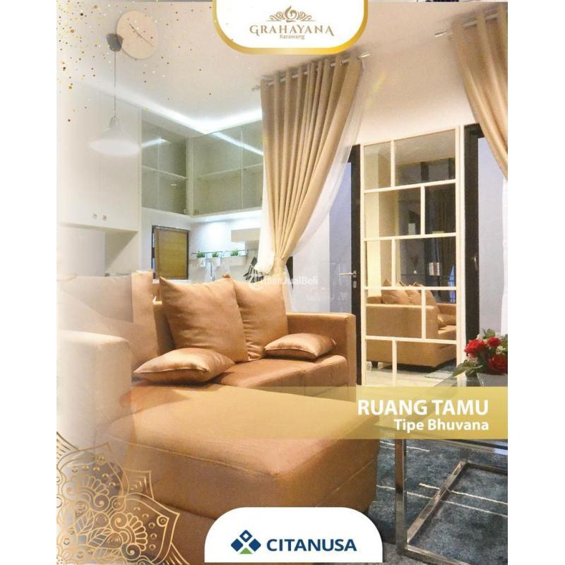 Dijual Rumah Tipe Bhuvana 85/112 4KT 2KM Lokasi Strategis - Karawang Jawa Barat