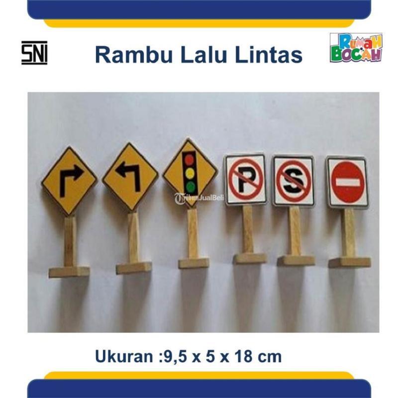 Tempat MemBeli Mainan Susun Block Miniatur Rambu Lalu Lintas 0821.3704.9901