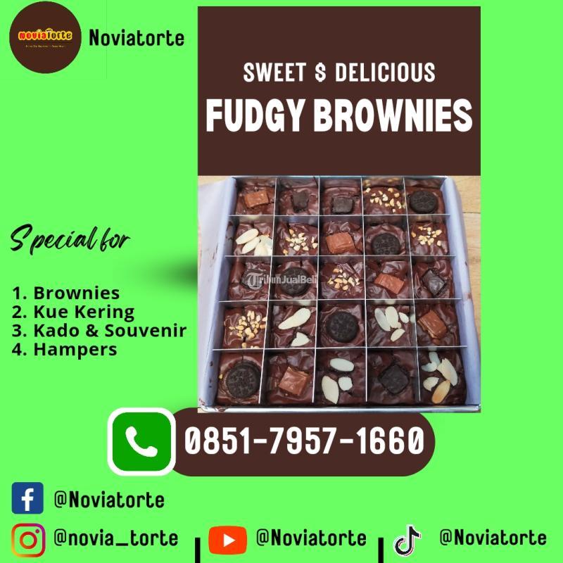 Brownies Panggang Hari Guru Sidoarjo Surabaya Noviatorte