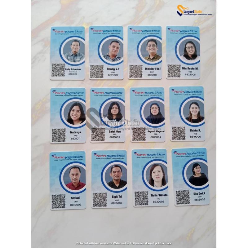 Pusat Cetak ID Card Pegawai Pelajar Mahasiswa Termurah di Surabaya, Hub 082228608282