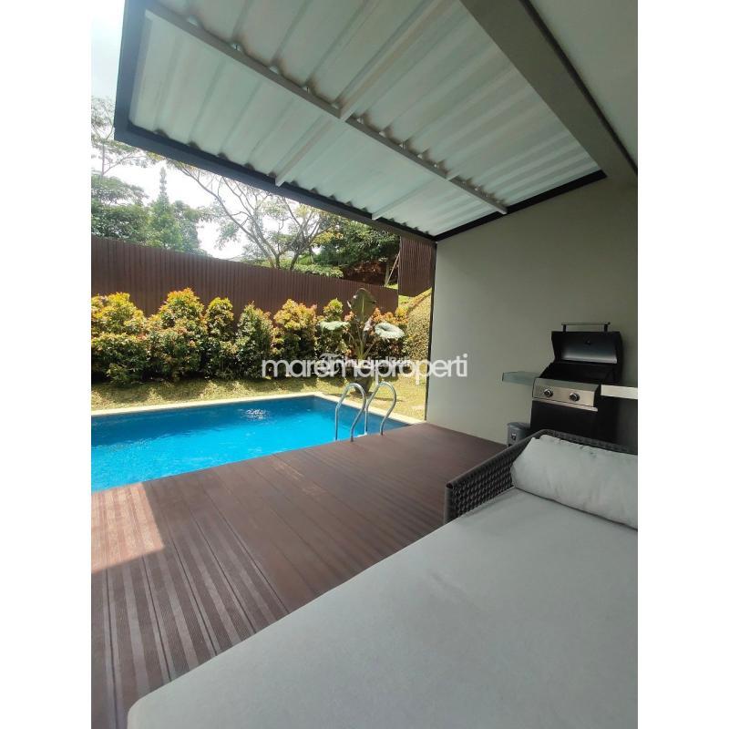 Jual Rumah Villa 2 Lantai Tipe 145/350 3KT 3KM, Pool, Full Furnish, di Bukit Pakar Timur Dekat Dago Resort - Bandung Kota Jawa Barat