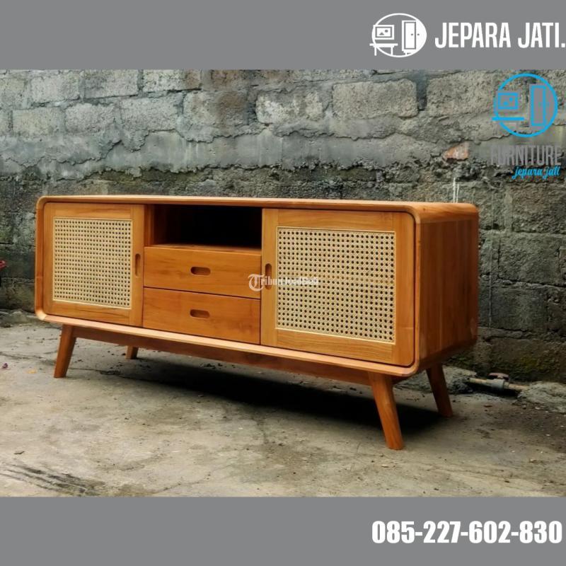 Bufet Tv Kayu Jati Jepara