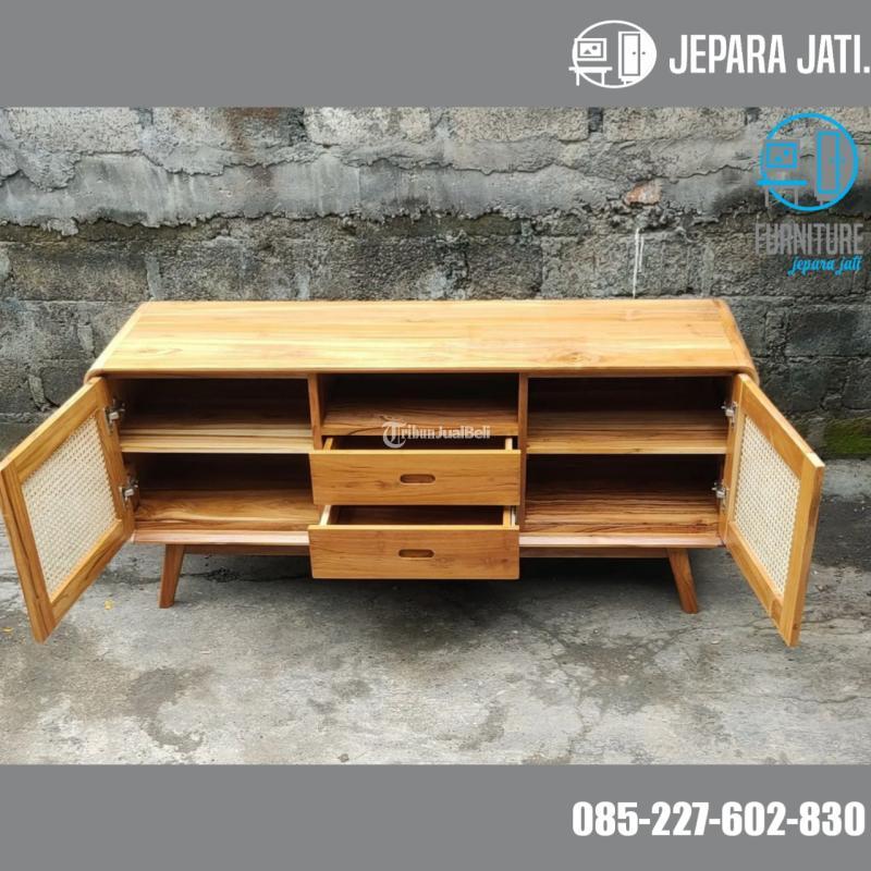 Bufet Tv Kayu Jati Jepara