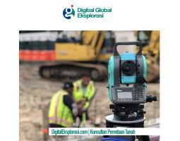 Jasa Ukur Tanah Gunung Mas Dengan Theodolite  Total Station