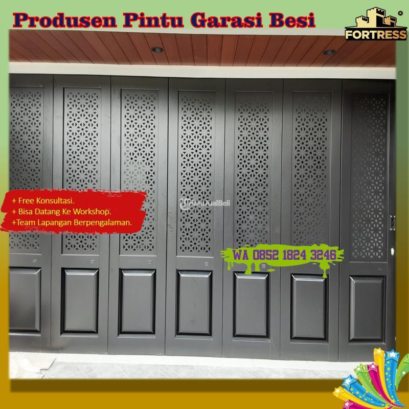 FREE SURVEY.. Wa 0852 1824 3246 Jasa Buat Pintu Carport Besi Geser Fortress Untuk Villa Di Jawa Tengah
