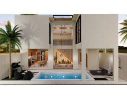 Dijual Villa Mewah LT 153m2 LB 200m2 3KT 3KM Harga Murah Dekat Pantai Jimbaran - Badung Bali