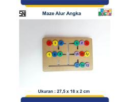 Tempat MemBeli Mainan Anak Edukatif Maze Angka 0821.3704.9901