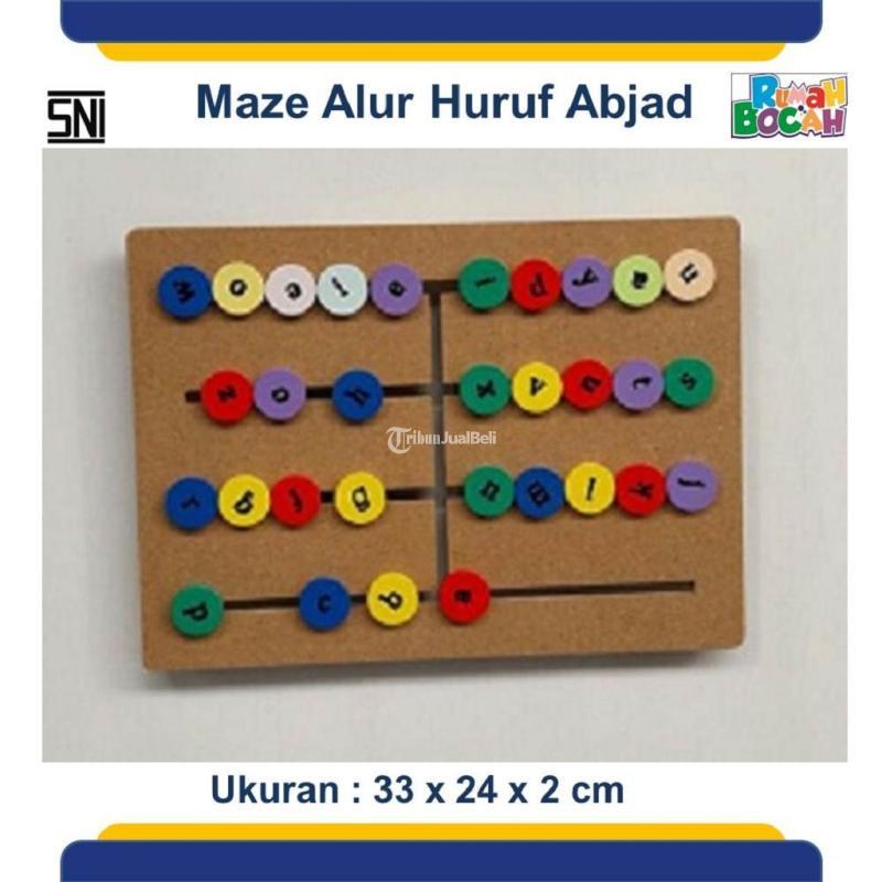 Tempat MemBeli Mainan Edukasi Anak 6 Tahun Maze Huruf 0821.3704.9901