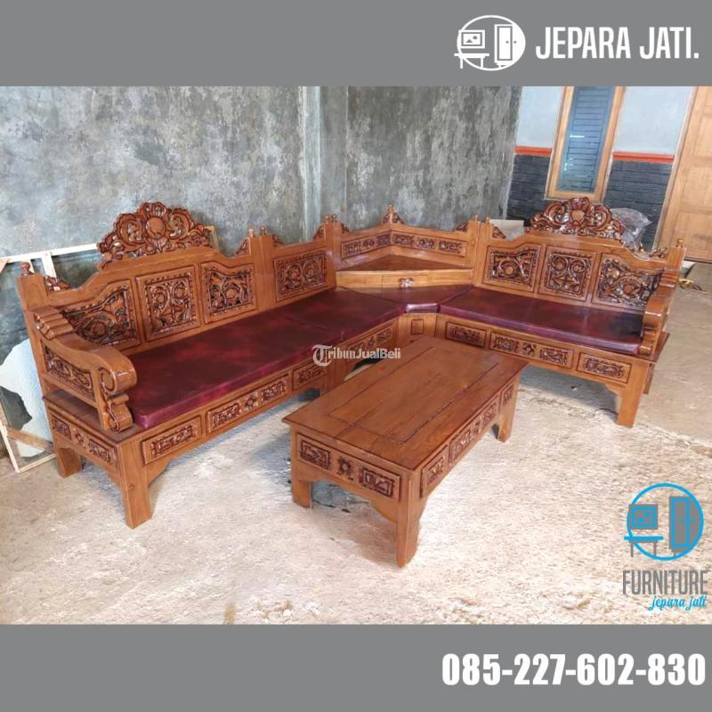 Kursi Sudut Ukir Jepara
