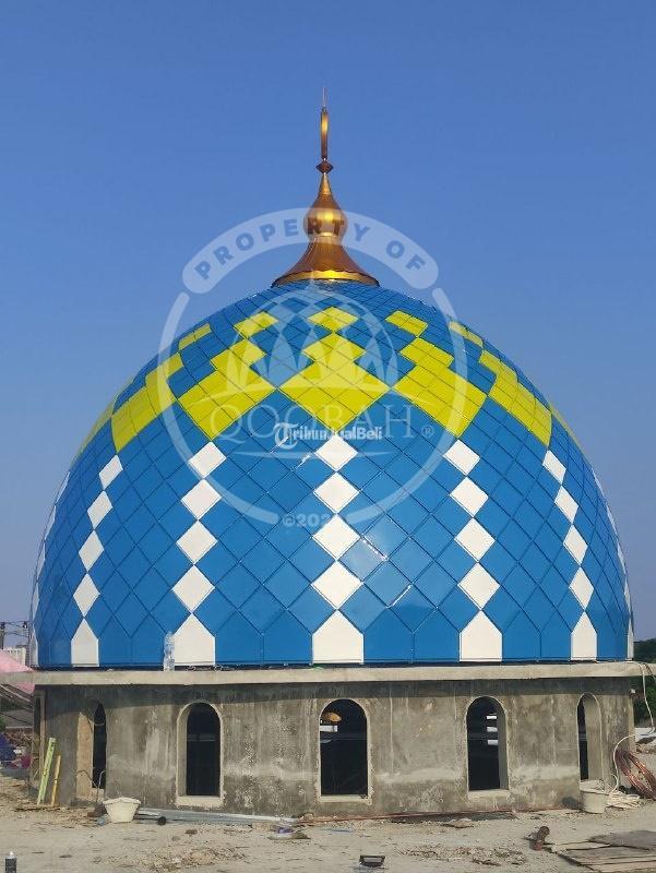 Kubah Masjid Motif Dan Bahan Lengkap GRC Galvalum Enamel Stainless Di Toja Unadiuna Sulawesi