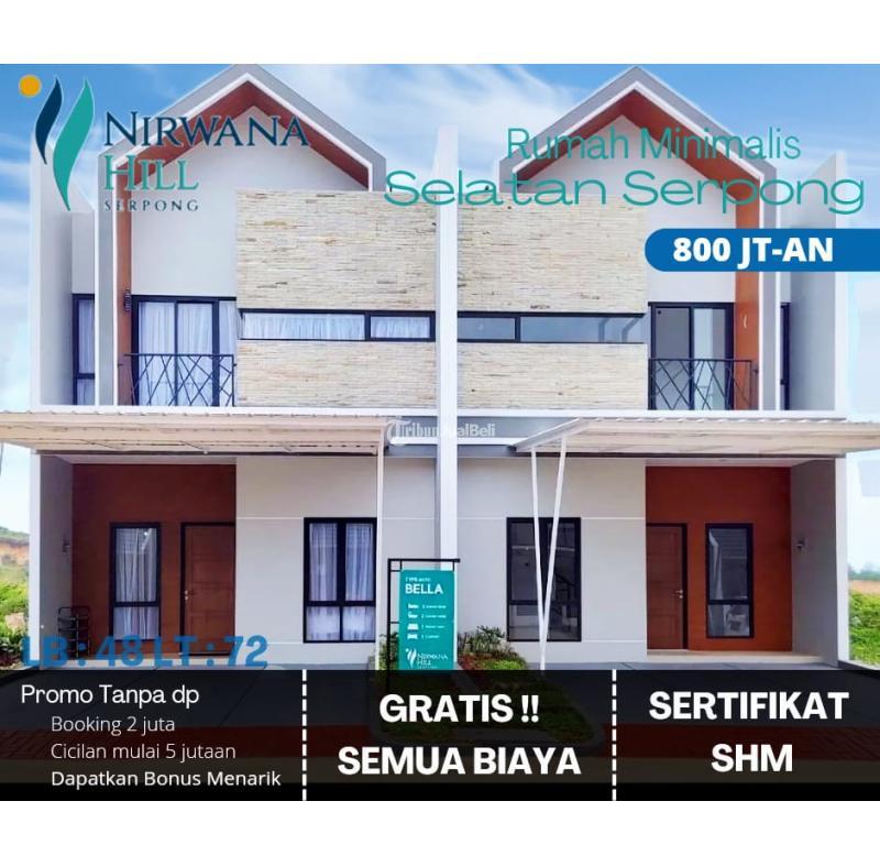 Jual Rumah Baru Tipe 48 Di Nirwana Hill Serpong Fasilitas Lengkap Di ...