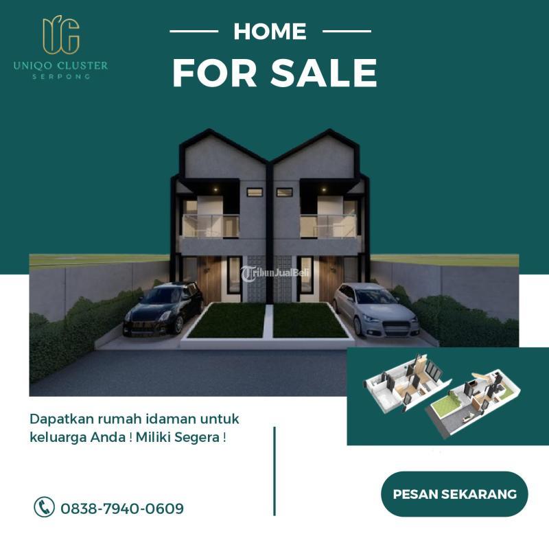 Jual Rumah Tipe 60 New Nyaman dengan Harga Terjangkau - Tangerang Selatan Banten