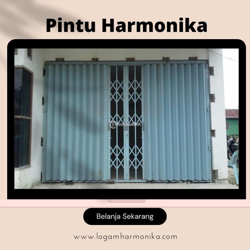 Pintu Harmonika Telaga Antang Murah Awet Tahan Lama