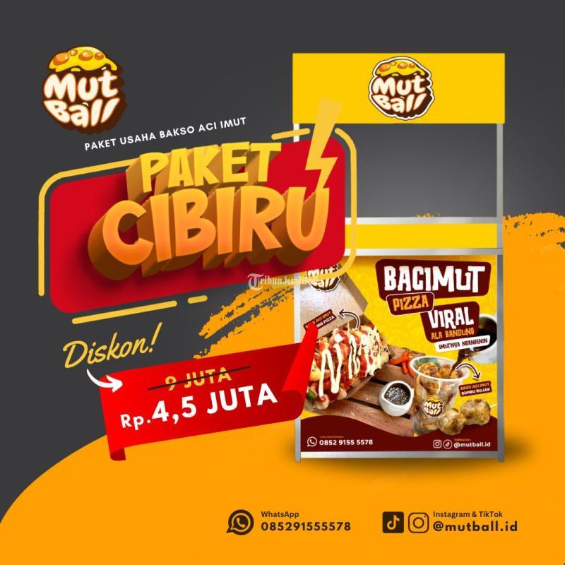 Paket Usaha Bacimut Pizza Terhits MUTBALL Booth Portable