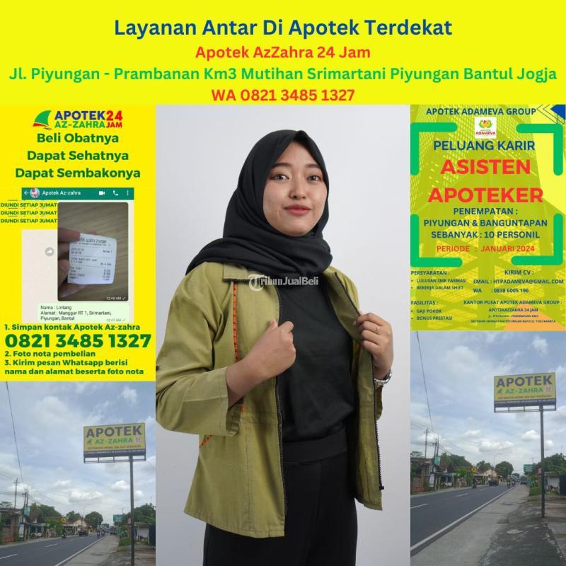 UPDATE , Tlp 0821-3485-1327 Delivery Order Apotek Terdekat Dan Terlengkap Apotek AzZahra Piyungan Prambanan Berbah