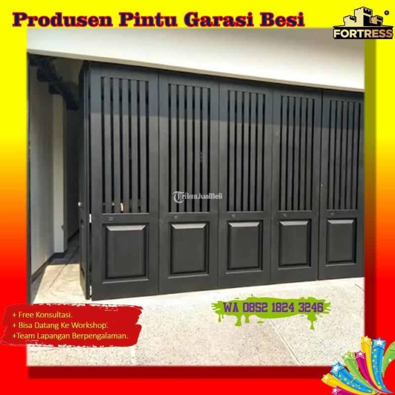 FREE KONSULTASI.. Wa 0852 1824 3246 Vendor Pintu Carport Minimalis Besi Fortress Untuk Villa Di Kendari