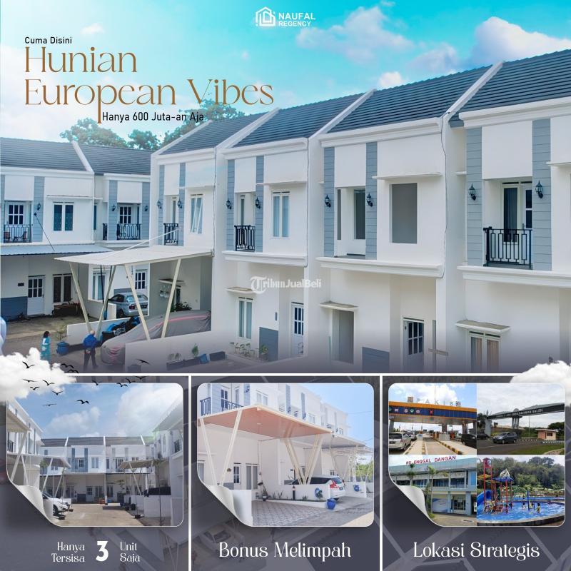 Jual Rumah Baru Minimalis Tipe 65 di Naufal Regency Dekat Kota - Malang Jawa Timur
