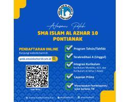 PENERIMAAN MURID BARU SMA ISLAM AL AZHAR 10 PONTIANAK TAHUN PELAJARAN 2024-2025