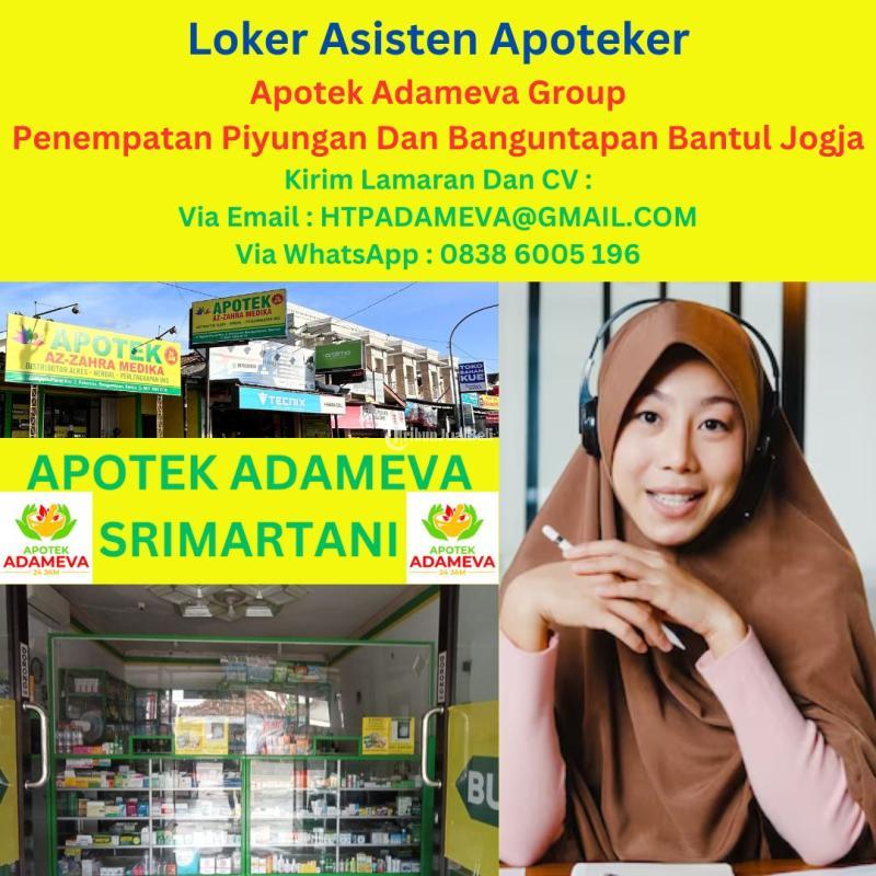 Update Paling Dekat Lowongan Pekerjaan Asisten Apoteker Apotek Adameva ...