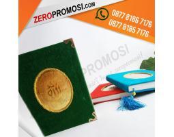 Cetak Yasin Tahlil Custom Bludru Hard Cover