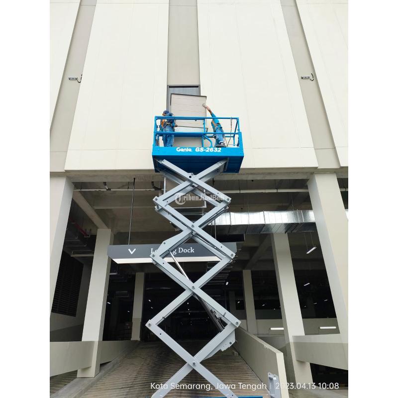 SEWA RENTAL SCISSORLIFT SRAGEN - PT. ATHALIA BERKAT SEJAHTERA - GENIE SCISSORLIFT SRAGEN