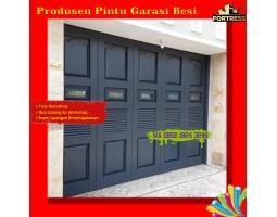 BERGARANSI.. Wa 0852 1824 3246 Pabrik Pintu Garasi Mobil Besi Fortress Untuk Apartment Di Kalimantan Tengah