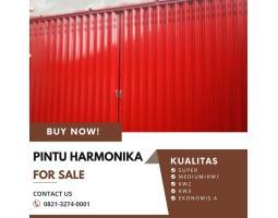 Pintu Harmonika Balikapapan Murah Awet Terpercaya