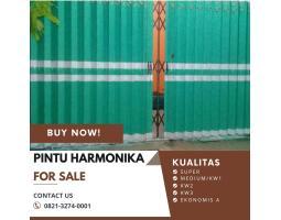 Pintu Harmonika Balikapapan Murah Awet Terpercaya