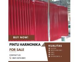 Pintu Harmonika Paser Aman Awet dan Tahan Lama