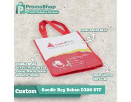 Cetak Tas Totebag Wanita Goodie Bag Tas Kuliah Custom Aesthetic Kualitas Premium