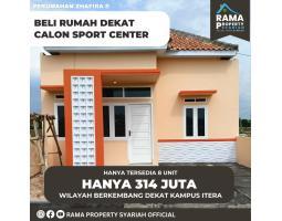 RUMAH MURAH DEKAT KAMPUS ITERA BISA KREDIT SYARIAH ANGSURAN RINGAN TANPA BUNGA