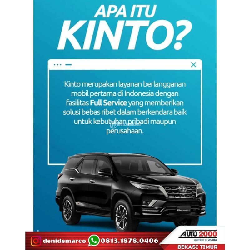 Promo Kinto 2024, Program Sewa Kontrak Tahunan Toyota
