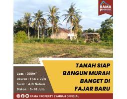 Tanah Murah Fajar Baru Lampung Selatan Dekat Pasar Karang Anyar Strategis Banget