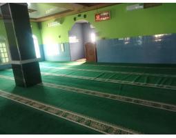 Karpet Masjid Tebal Warna Merah dan Hijau - Bandar Lampung