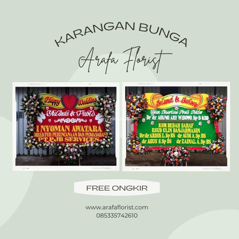 Jasa Pesan Karangan Bunga Cilegon Terbaik - Cilegon Banten