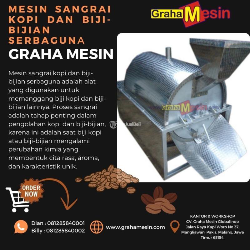 Mesin Sangrai Kopi dan Biji-Bijian Serbaguna Graha Mesin