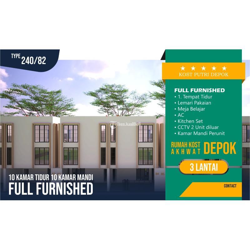 Rumah Kost Depok Fasara Kost Dekat Kampus UI Selatan Jakarta 10 Kamar