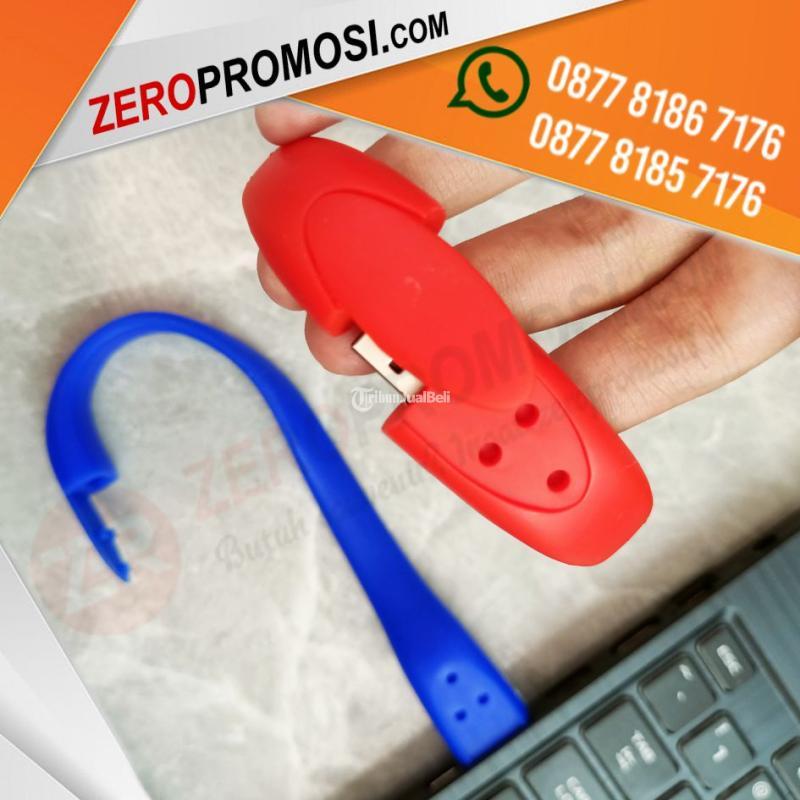 Souvenir Flashdisk Gelang Karet Custom FDBR02 Cetak Logo - Tangerang Banten