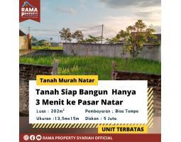 Tanah dijual Murah di Natar Lampung. Dekat Dengan Pasar Natar dan Lokasi Sudah Sangat Ramai Penduduk.