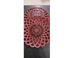 Promo, Call 0815-3951-249, Distributor Piring Rotan Plastik di Way Tenong Lampung Barat