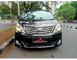 Mobil Toyota Alphard G ATPM 2015 Bekas Siap Pakai Warna Hitam  Jakarta Pusat