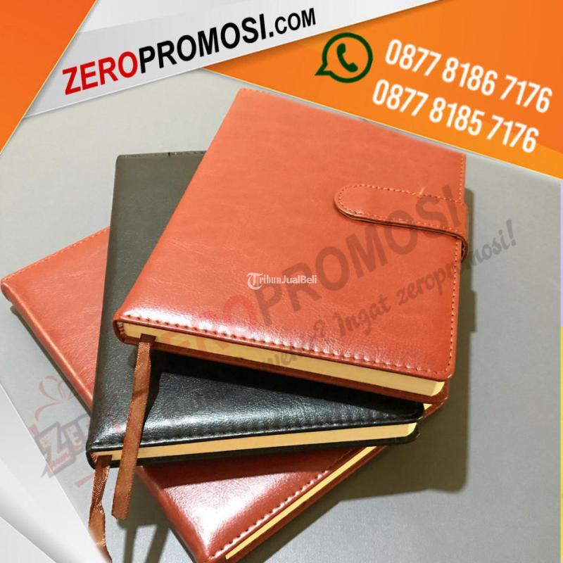 Agenda Kustom Promosi Bahan Kulit AGK-01 Custom Logo - Tangerang Banten