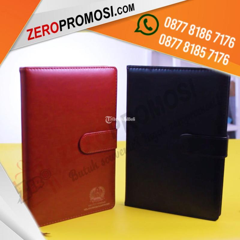 Agenda Kustom Promosi Bahan Kulit AGK-01 Custom Logo - Tangerang Banten