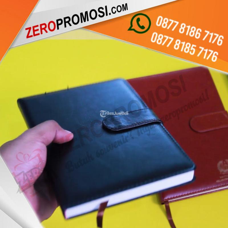 Agenda Kustom Promosi Bahan Kulit AGK-01 Custom Logo - Tangerang Banten