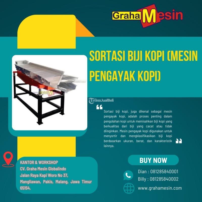 Sortasi Biji Kopi Mesin Pengayak Kopi) Graha Mesin