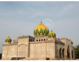 Harga Kubah Masjid Diameter 1 Sampai 10 Ke atas Terbaru Bahan Enamel GRC Galvalum Stainless