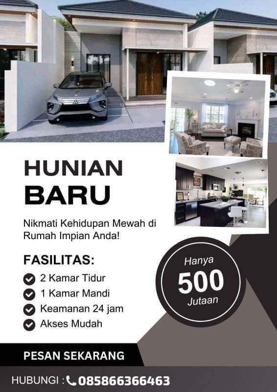 Rumah Idaman Siap Bangun Hanya 500 Jutaan Tanpa BI Checking di Zebra Pedurungan