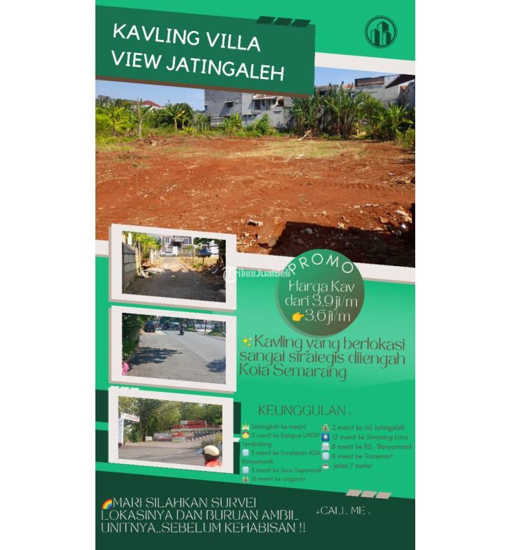 Tanah Kavling Murah Deket TOl Jatingaleh di Semarang