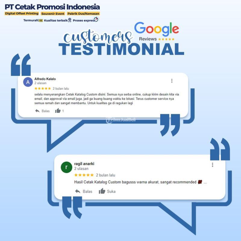 Cetak Katalog Undangan Daftar Menu Makanan Minuman Kualitas Premium