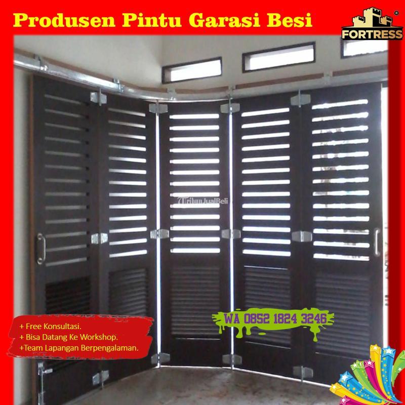 CUSTOM UKURAN.. Wa 0852 1824 3246 Supplier Pintu Carport Mobil Besi Fortress Untuk Kantor Di Sibolga